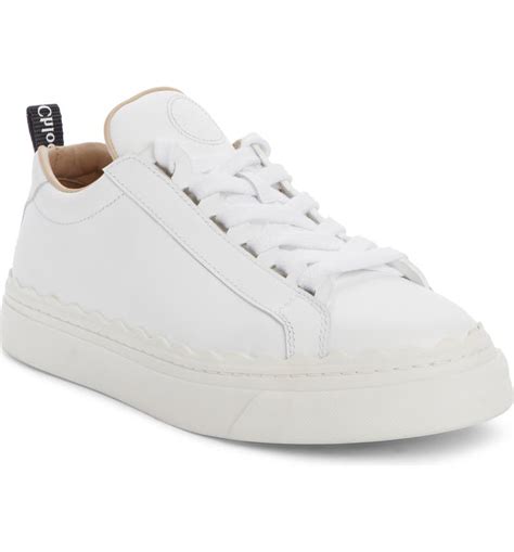 chloe lauren sneaker pink|white sneakers women chloe.